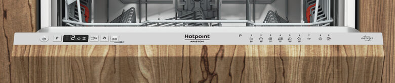 Hotpoint H2I HUD526 AS Lavastoviglie a Incasso Scomparsa Totale 14 coperti E