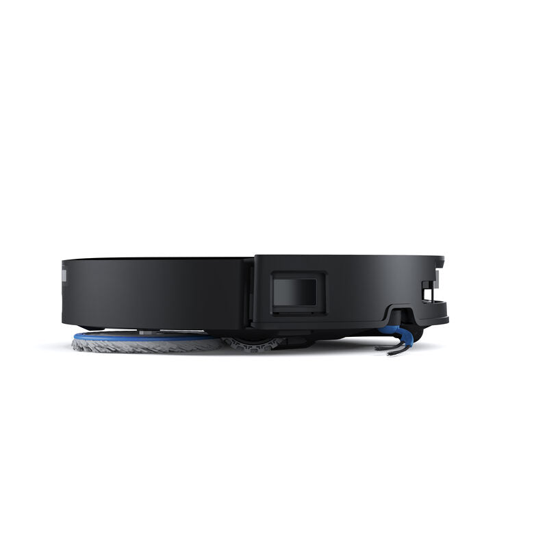 Ecovacs DEEBOT T50 OMNI Gen3, Robot aspirapolvere lavapavimenti, 25.000 Pa, spazzola laterale e mocio a estensione, ZeroTangle 3.0, AIVI 3D 3.0, stazione OMNI All-in-One, lavaggio a 75 °C, 81 mm, Nero