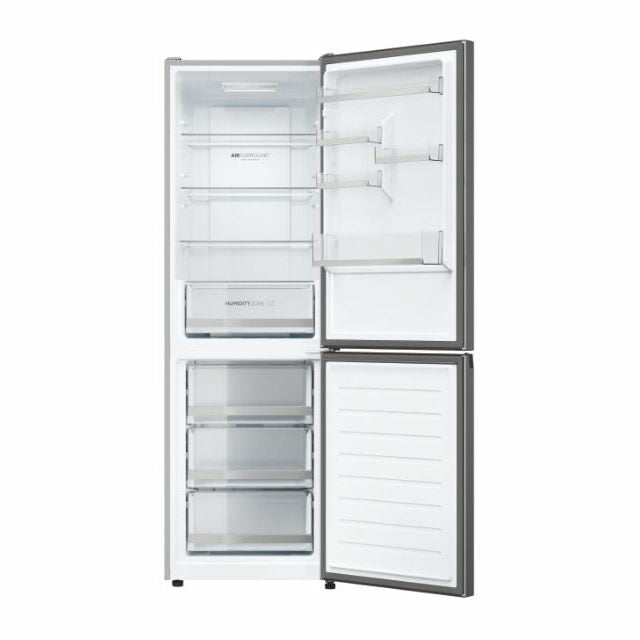 Haier 2D 60 Serie 1 HDW1618DNPK frigorifero con congelatore Libera installazione 341 L D Argento