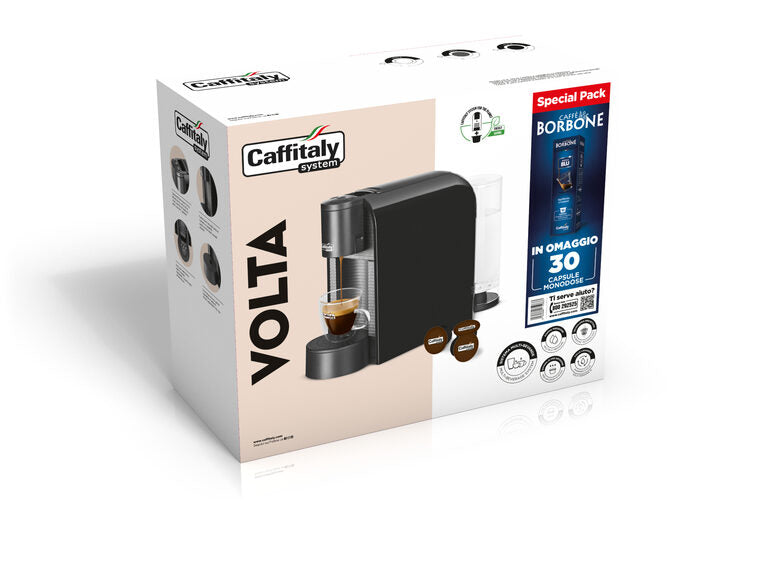 Caffitaly Volta S36R Macchina per caffè a capsule Automatica Nera