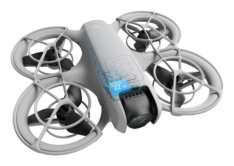 DJI Neo Drone 4 rotori Quadrirotore 12 MP 3840 x 2880 Pixel 1435 mAh Nero, Bianco