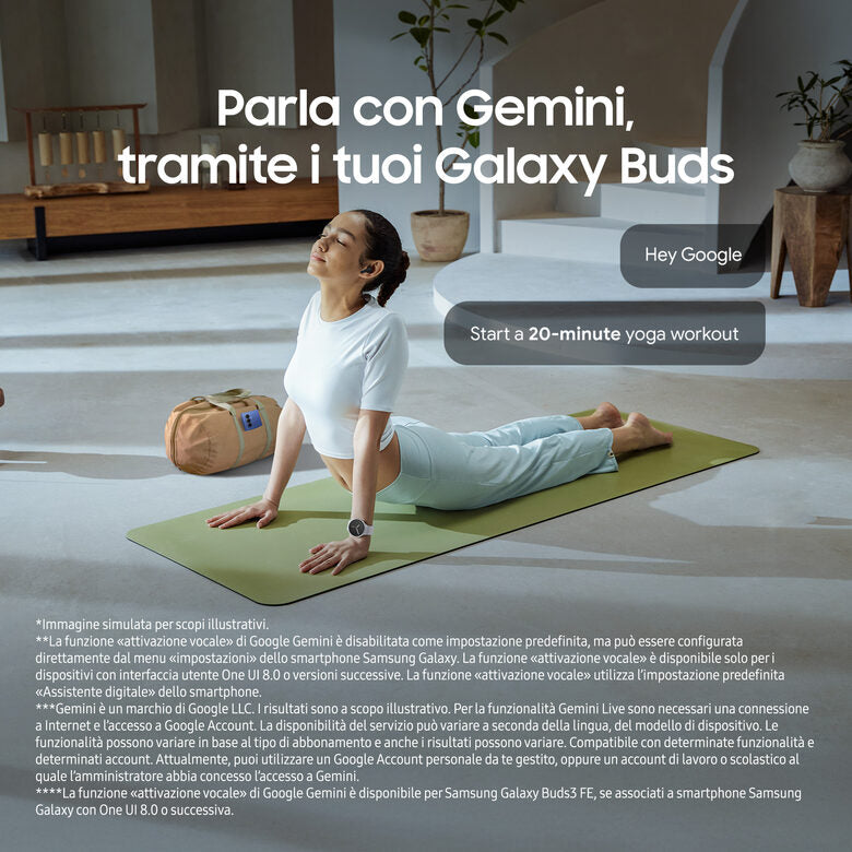 Samsung Galaxy Buds3 FE Auricolari Nero