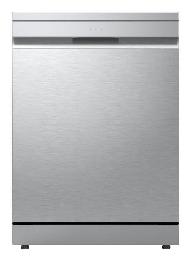 LG DF375HVS Lavastoviglie libera installazione, Classe A, 14 Coperti, Vapore, WI-FI, Grigia