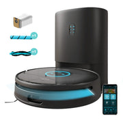 Conga 12090 Twice Roller Home&Fill Robot Aspirapolvere e Lavapavimenti con Base Autosvuotante