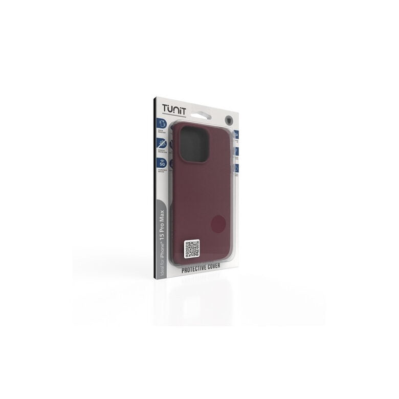 TUNIT TTIP15PMMSBD custodia per cellulare 17 cm (6.7") Cover Borgogna