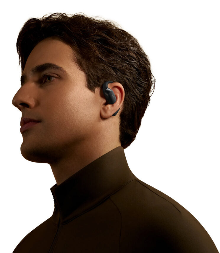 SHOKZ OpenFit 2 Auricolare Wireless A clip, A orecchio aperto Chiamate/Musica/Sport/Tutti i giorni Nero