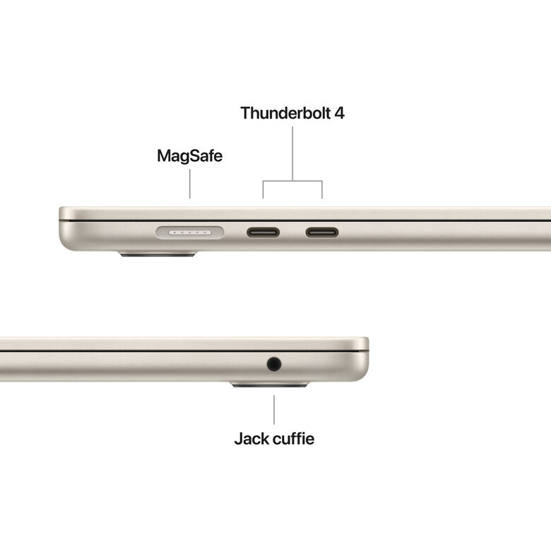Apple MacBook Air 15" M5 chip 10‑core CPU 10‑core GPU, 16GB, 512GB SSD - Galassia