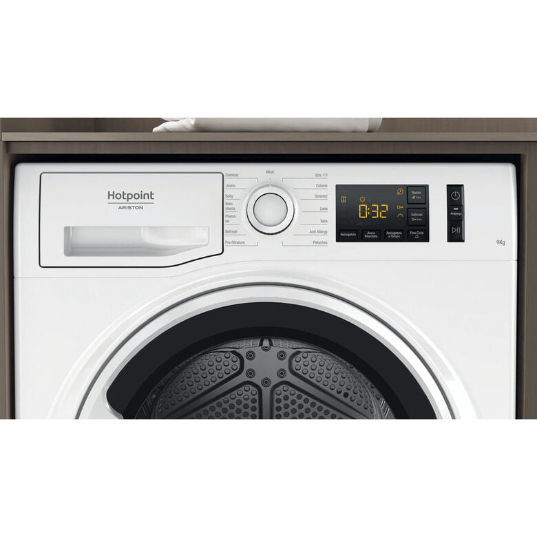 Hotpoint NT M11 92WK IT asciugatrice Libera installazione Caricamento frontale 9 kg A++ Bianco