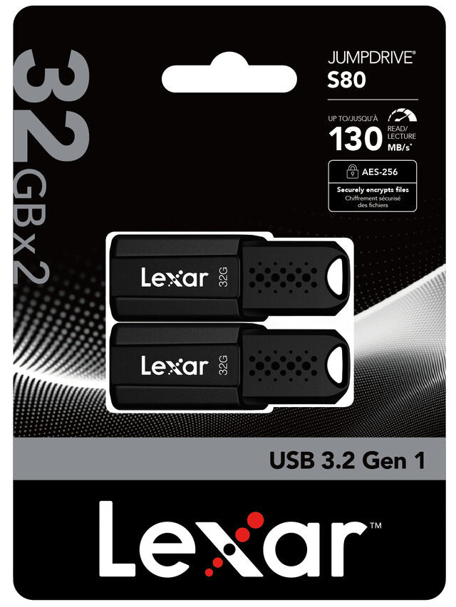 Lexar JumpDrive unità flash USB 32 GB USB tipo A 3.2 Gen 1 (3.1 Gen 1) Nero