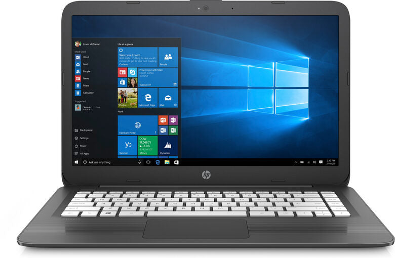 HP Stream 14-cb025nl Computer portatile 35,6 cm (14") HD Intel® Celeron® 4 GB DDR3L-SDRAM 64 GB eMMC Windows 10 Home Grigio