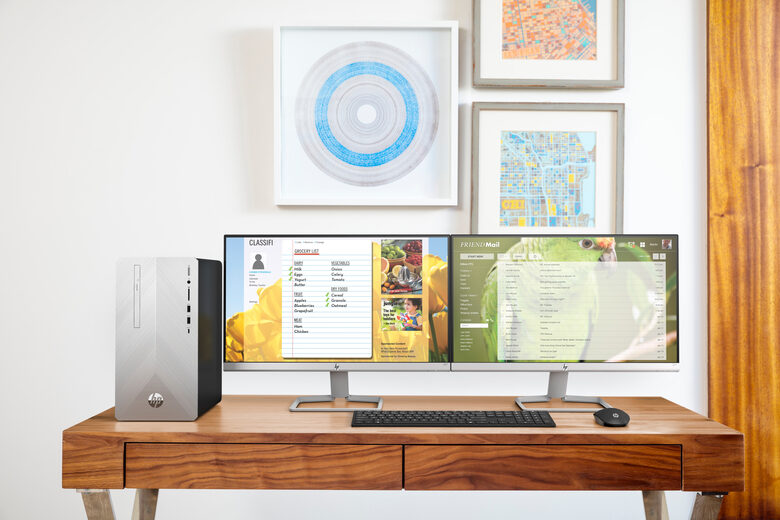 HP Pavilion 590-a0000nl DDR4-SDRAM A9-9425 Mini Tower 7th Generation AMD A9-Series APUs 8 GB 1000 GB HDD Windows 10 Home PC Argento