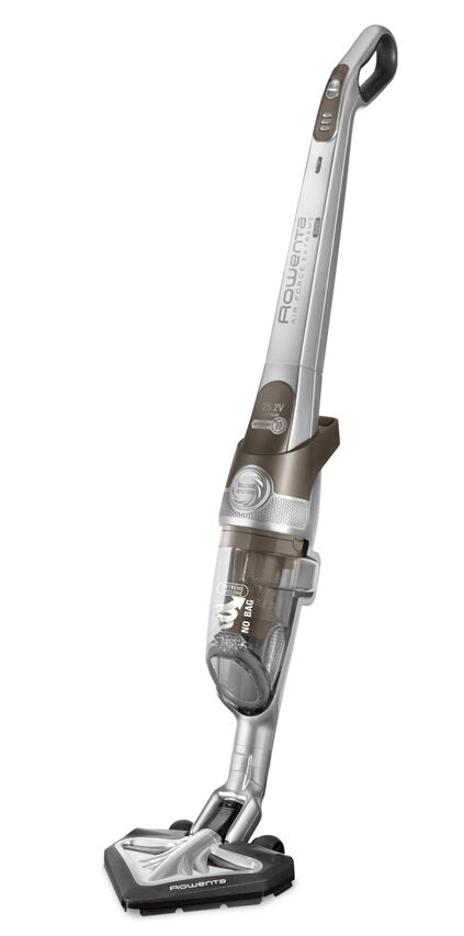 Rowenta Air Force Extreme Silence RH8929 scopa elettrica Senza sacchetto 0,5 L Marrone, Grigio