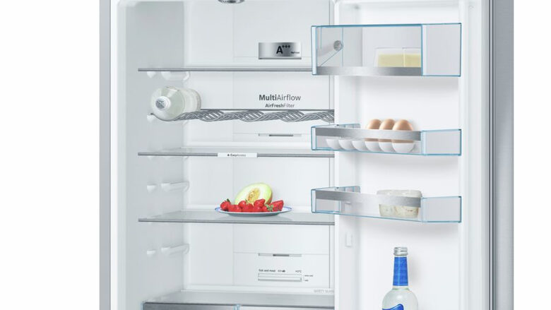 Bosch Serie 6 KGN39AI45 frigorifero con congelatore Libera installazione 366 L Acciaio inossidabile