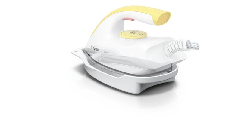 Bosch Serie 2 TDS2120 ferro da stiro a caldaia 2400 W 1,5 L Palladio Bianco, Giallo