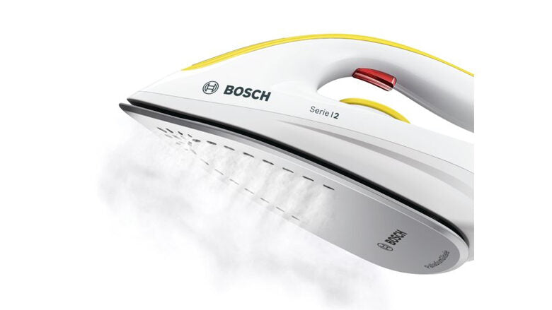 Bosch Serie 2 TDS2120 ferro da stiro a caldaia 2400 W 1,5 L Palladio Bianco, Giallo