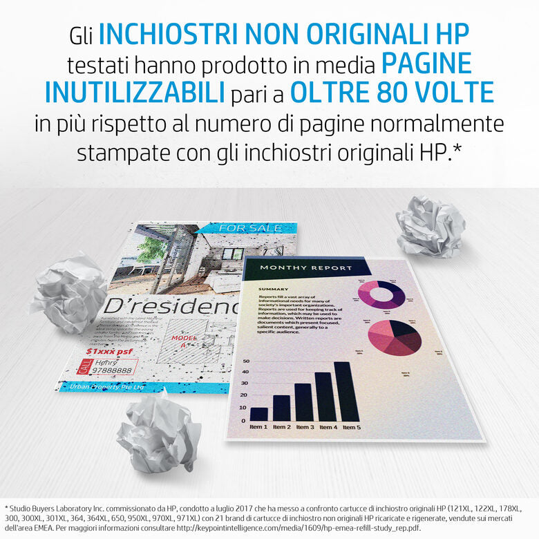 HP Cartuccia di inchiostro nero originale ad alta capacità 903XL