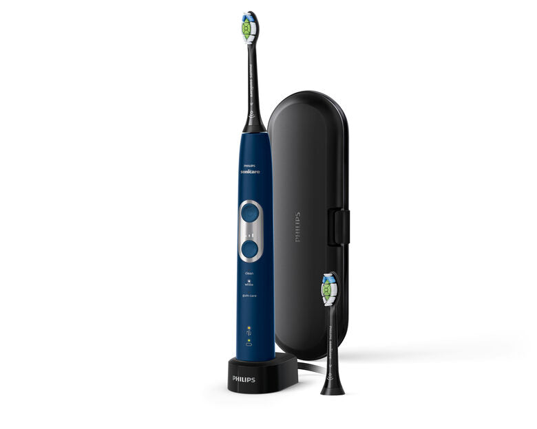 Spazzolino elettrico sonico HX6871/47 con sensore di pressione integrato
