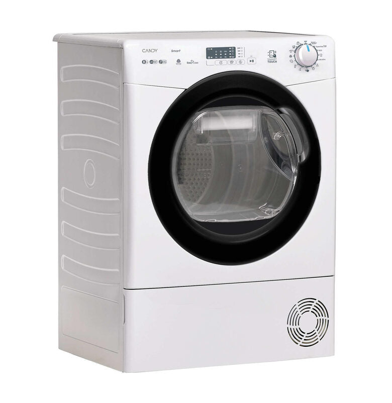 Candy CS EH8N1LBE-S Asciugatrice Libera Installazione 8 Kg, Pompa Di Calore, Condensazione, Classe E, Bianco