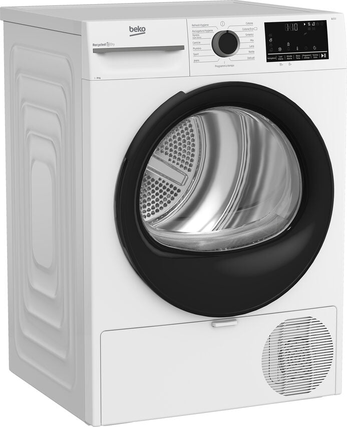 Beko MWBMT481BI: Asciugatrice 8kg, Classe A+++