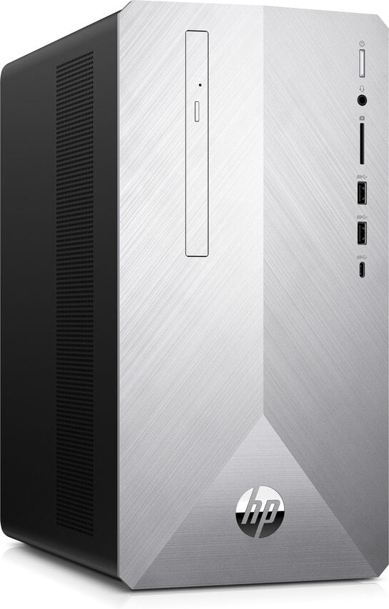 HP Pavilion 595-p0020nl Intel® Core™ i7 i7-8700 8 GB DDR4-SDRAM 1 TB HDD NVIDIA® GeForce® GTX 1050 Windows 10 Home Mini Tower PC Argento, Nero