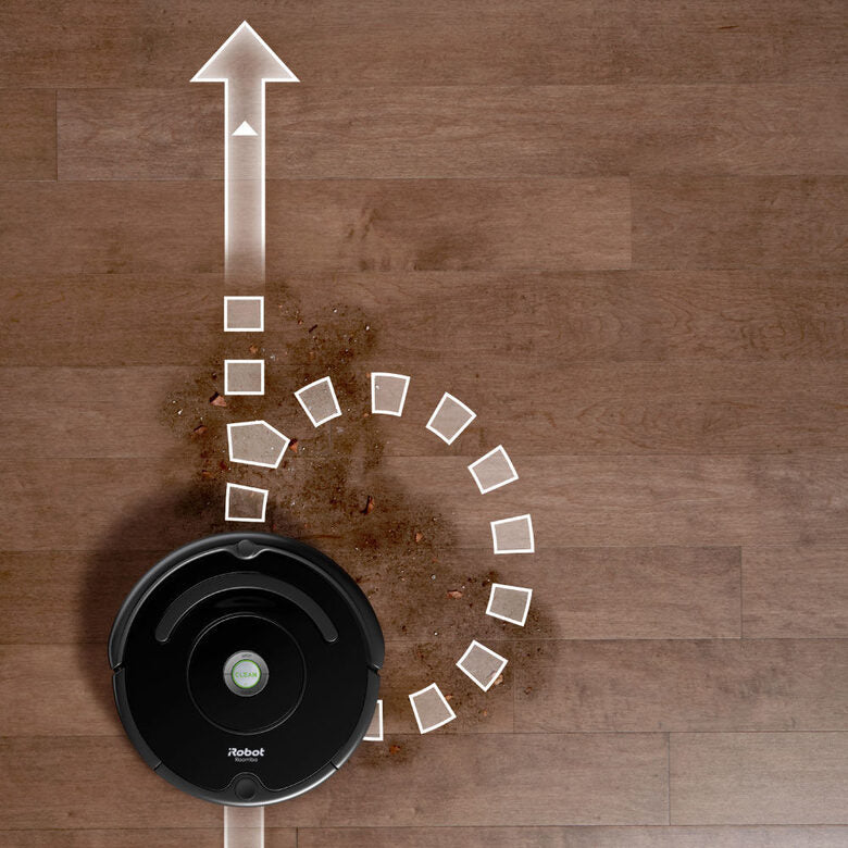 iRobot Roomba 606 Aspirapolvere Robot 0,6 L Senza sacchetto Nero
