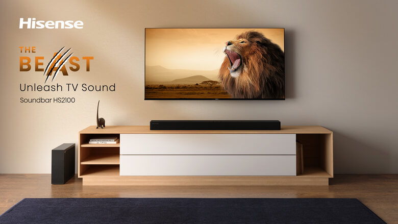 Hisense HS2100 altoparlante soundbar Nero 2.1 canali 240 W
