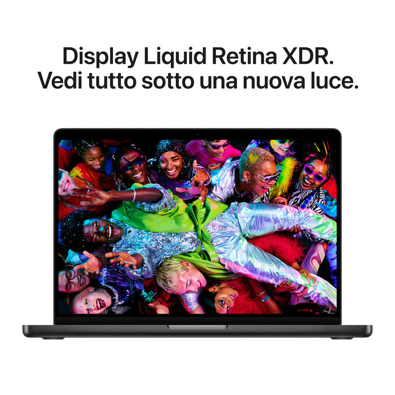 Apple MacBook Pro 14" Chip M5 10‑core CPU 10‑core GPU, 16GB, 1TB SSD Nero Siderale