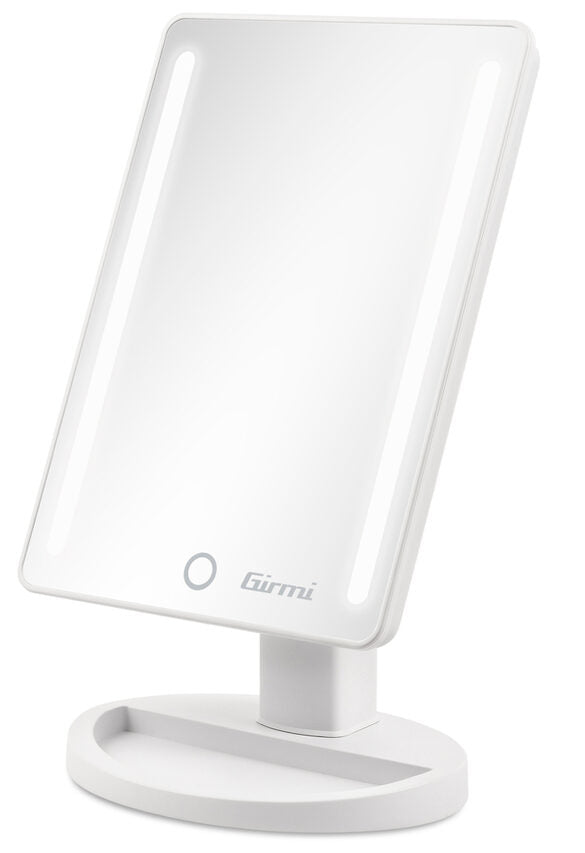 Girmi BE04 specchietto per trucco Libera installazione Rettangolare Bianco