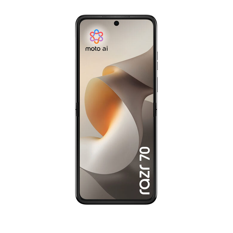Motorola razr 70 (8/256GB, Doppia camera 50MP, Display interno FHD+ 6.9" 120Hz e esterno 3.62", MediaTek Dimensity 7450X, 4800mAh, TurboPower 30W, Android 16), PANTONE Hematite
