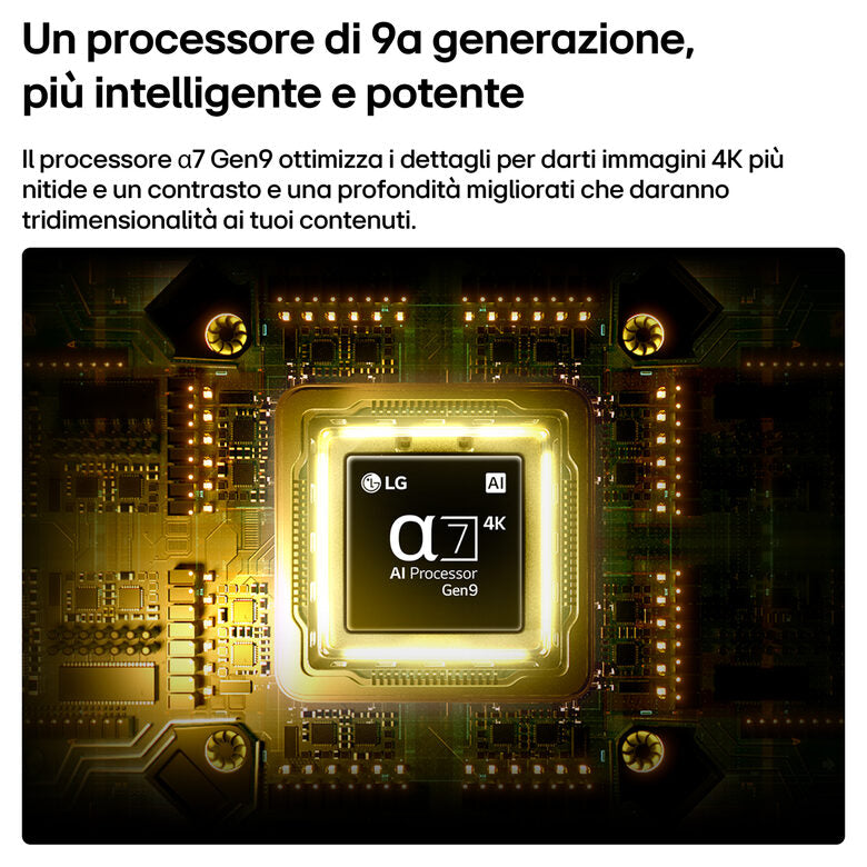 LG QNED AI MiniLED 65'' Serie QNED70B 65QNED70B6C, 4K, AI Magic Remote, 100% Volume colore, 3 HDMI, 20W, SMART TV 2026