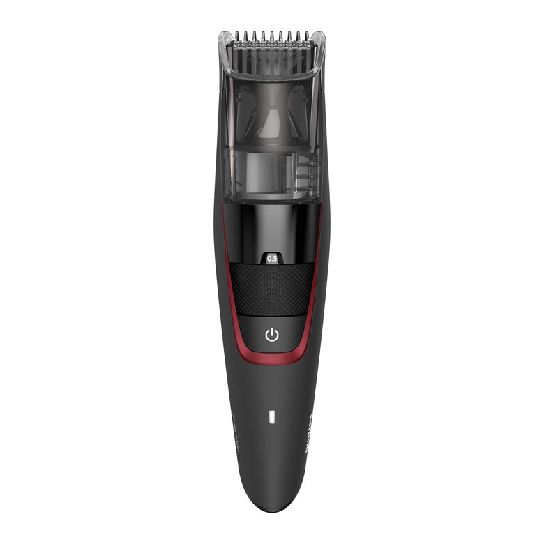 Philips BEARDTRIMMER Series 7000 Regolabarba con sistema aspirante, regolazioni da 0,5 mm
