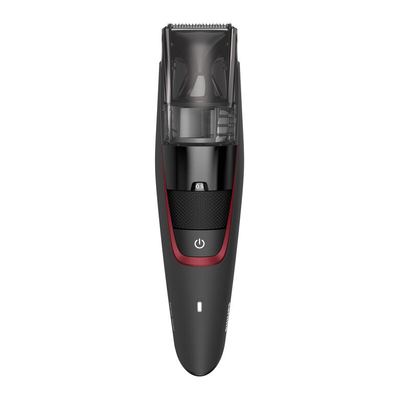 Philips BEARDTRIMMER Series 7000 Regolabarba con sistema aspirante, regolazioni da 0,5 mm