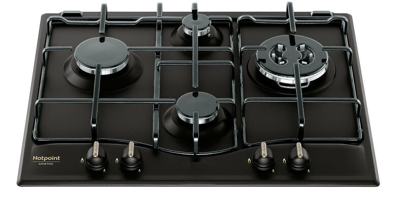 Hotpoint PCN 640 T (AN) R /HA piano cottura Antracite Da incasso 59 cm Gas 4 Fornello(i)