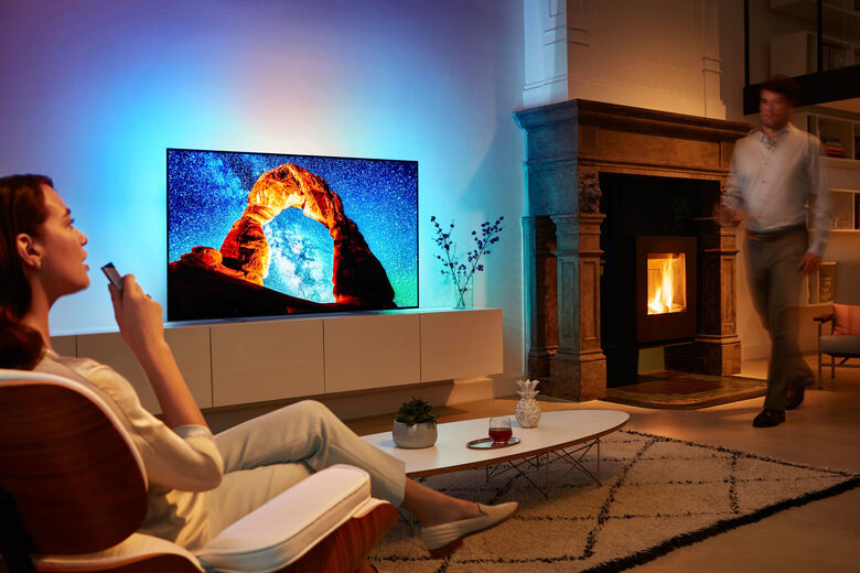 Philips Android TV OLED UHD 4K ultra sottile 55OLED803/12