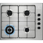 Electrolux EGS6414X piano cottura Acciaio inossidabile Da incasso Gas 4 Fornello(i)