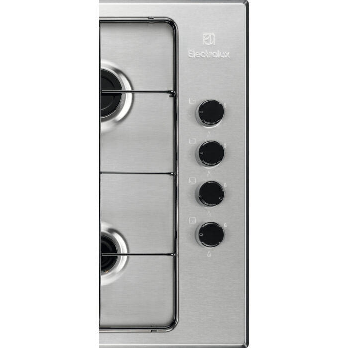 Electrolux EGS6414X piano cottura Acciaio inossidabile Da incasso Gas 4 Fornello(i)