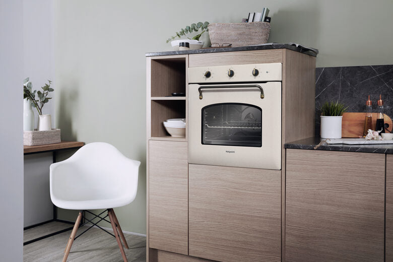Hotpoint FIT 834 AV HA Forno a Incasso 73 L A Beige