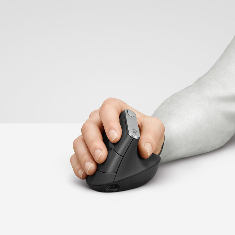 Logitech MX Vertical mouse Mano destra Wireless a RF + Bluetooth Ottico 4000 DPI