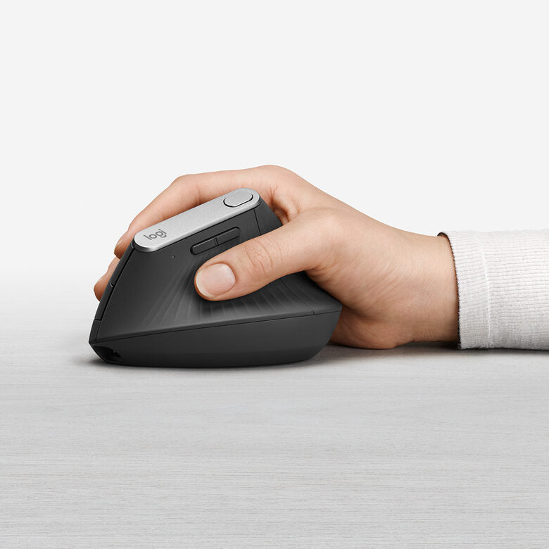 Logitech MX Vertical mouse Mano destra Wireless a RF + Bluetooth Ottico 4000 DPI