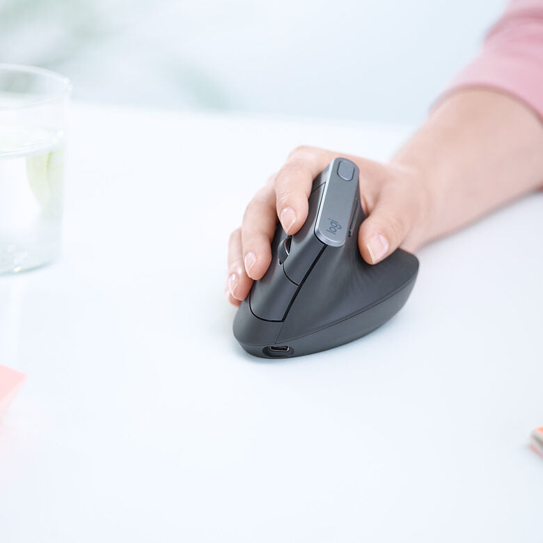 Logitech MX Vertical mouse Mano destra Wireless a RF + Bluetooth Ottico 4000 DPI