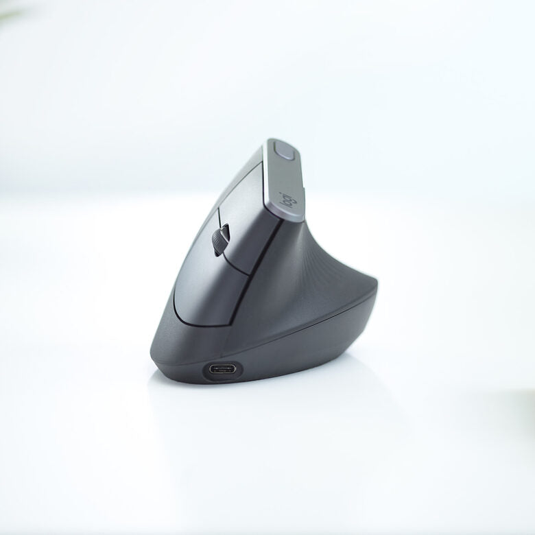 Logitech MX Vertical mouse Mano destra Wireless a RF + Bluetooth Ottico 4000 DPI