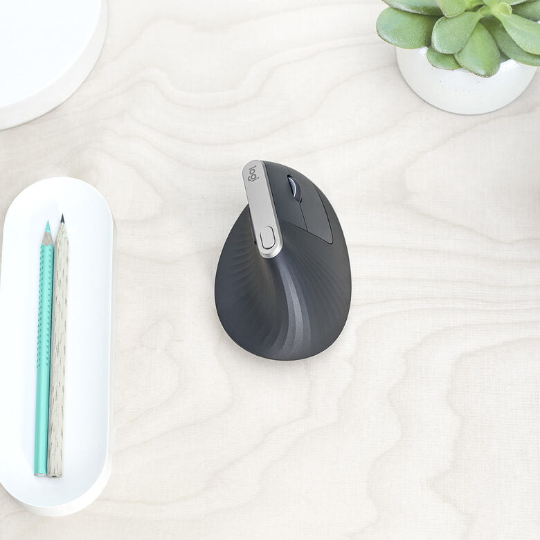 Logitech MX Vertical mouse Mano destra Wireless a RF + Bluetooth Ottico 4000 DPI