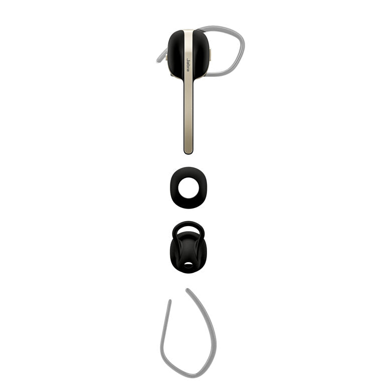 Jabra Talk 30 Auricolare Wireless A clip, A Padiglione Musica e Chiamate Bluetooth Nero, Argento