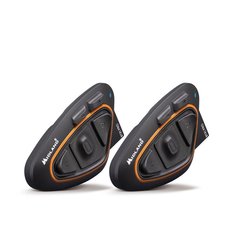 Midland BTX1 Pro interfono da moto 300 m Nero, Arancione