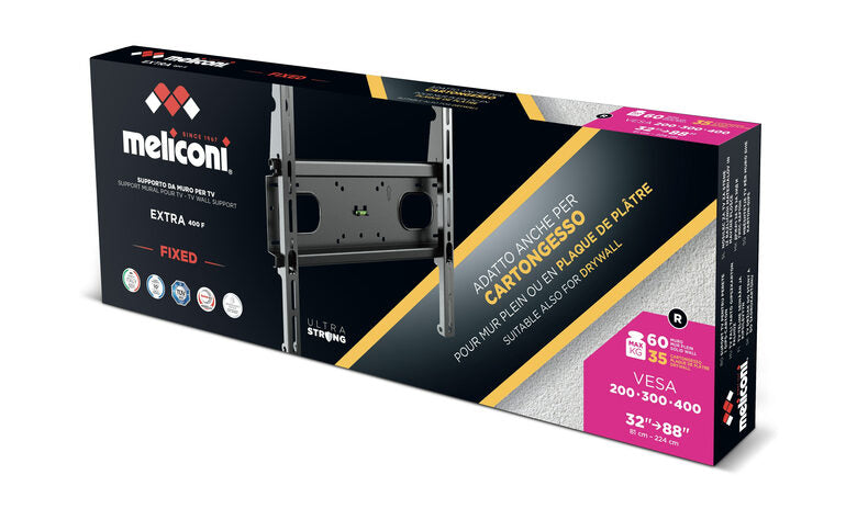 Meliconi Slimstyle Extra 400 F CG Supporto TV