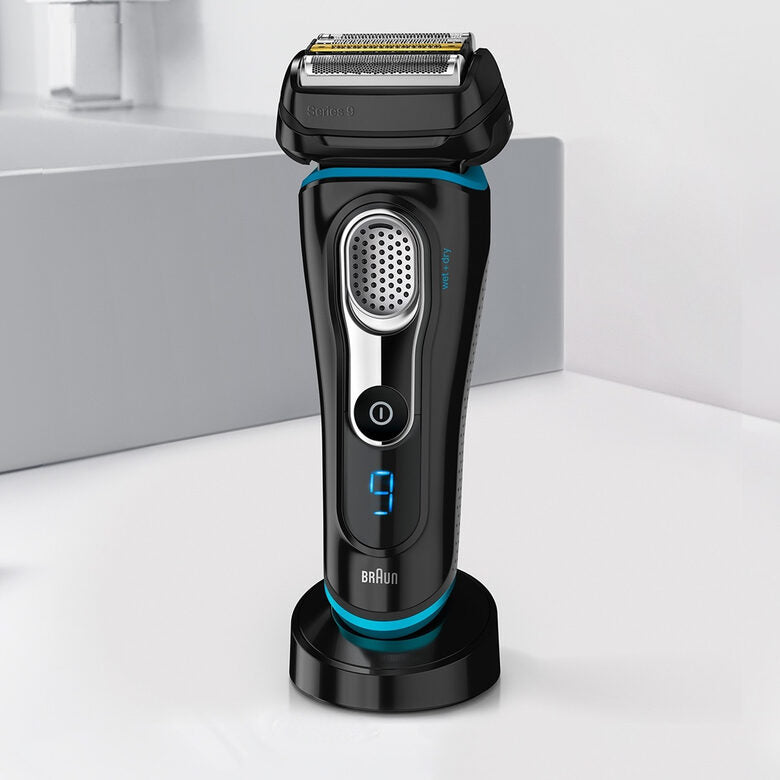 Braun 9242S Rasoio Nero, Blu