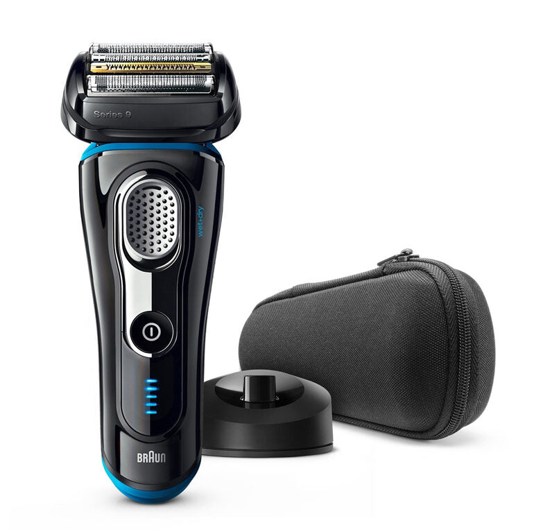 Braun 9242S Rasoio Nero, Blu