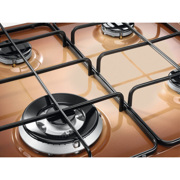 Electrolux EGS6414T piano cottura Ottone Da incasso Gas 4 Fornello(i)