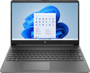 HP 15s-fq0081nl Computer portatile 39,6 cm (15.6") HD Intel® Celeron® N4120 8 GB DDR4-SDRAM 256 GB SSD Wi-Fi 5 (802.11ac) Windows 11 Home in S mode Grigio