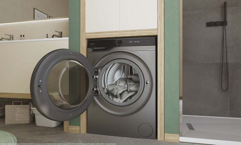 Candy BS 48SB6G-S ProWash 700 Lavatrice A Libera Installazione 8 Kg, 1400 Giri, Classe A, Antracite